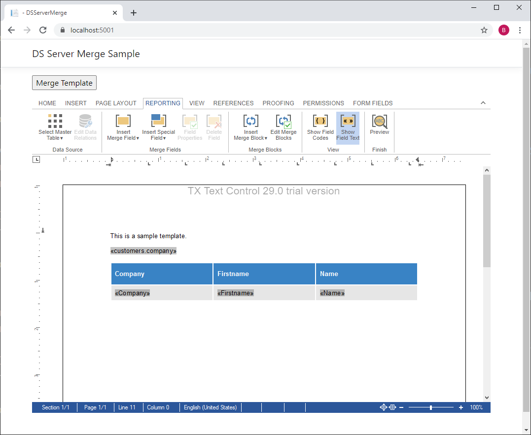 Merging documents