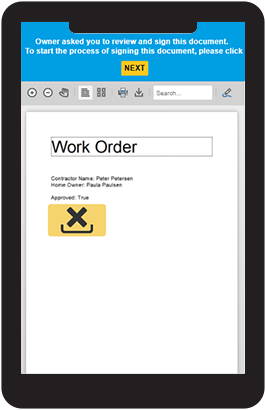 Contactless with TX Text Control