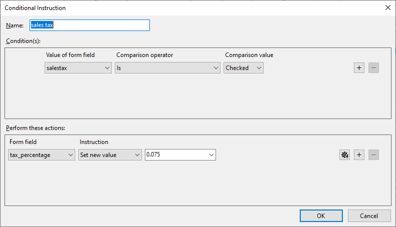 Formula in Text Control