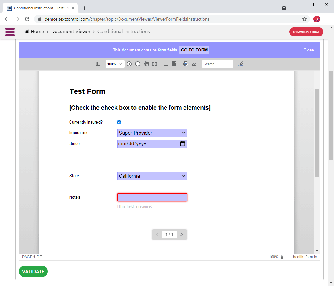 Conditional Instructions