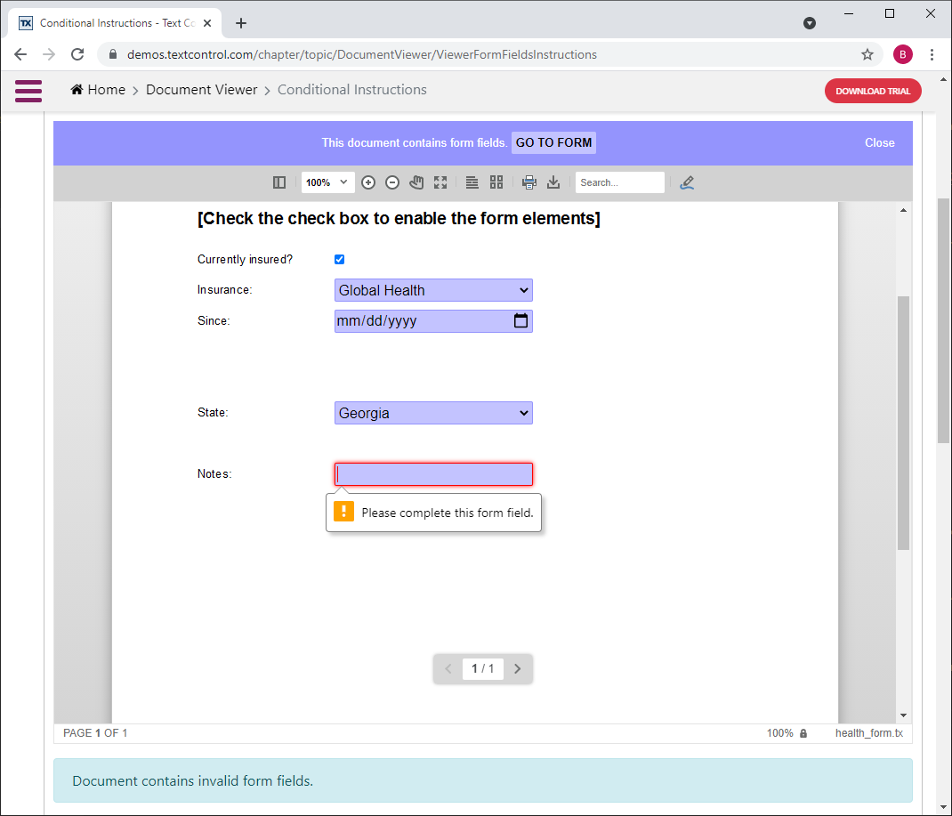 Conditional Instructions