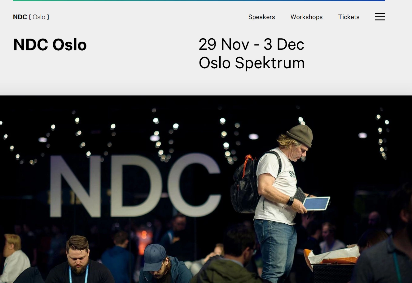 NDC Oslo website