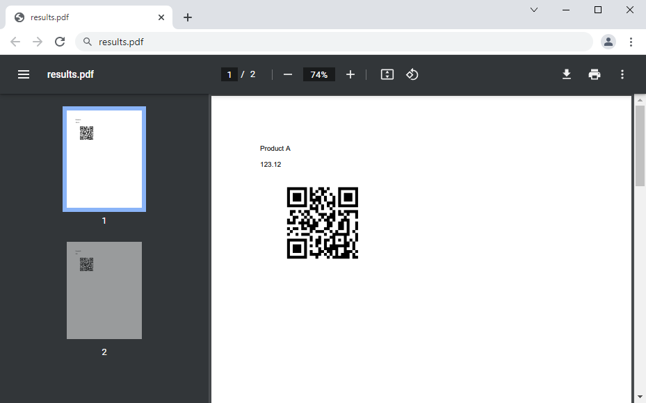 Creating barcodes with TX Text Control