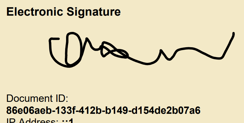 SVG Signature