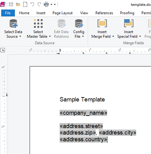 Creating documents with TX Text Control