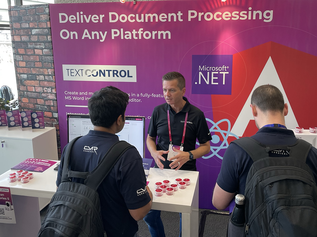 Text Control at NDC London 2022