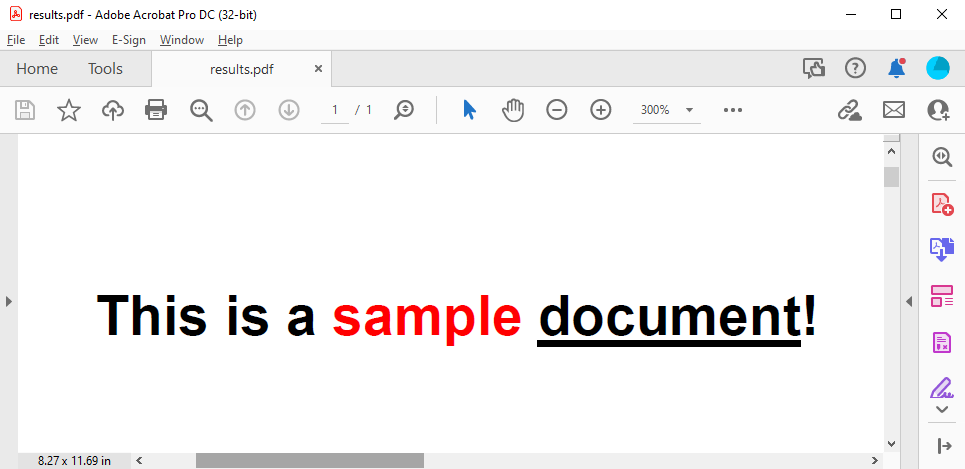 Creating documents with TX Text Control