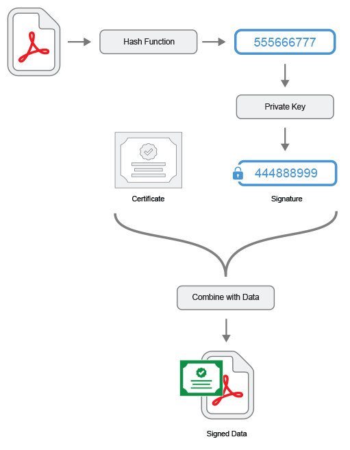 Signing documents with TX Text Control