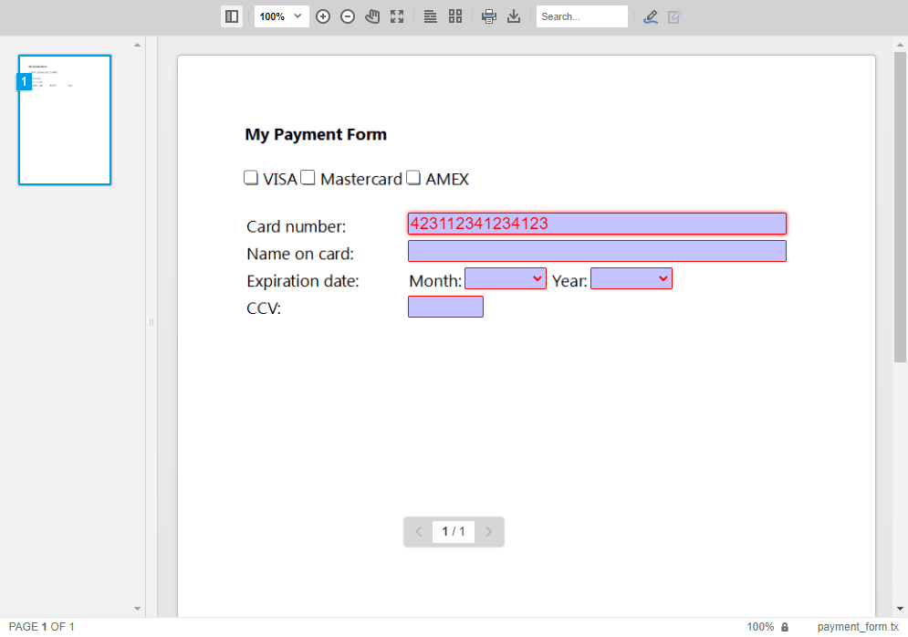 Creating documents with TX Text Control