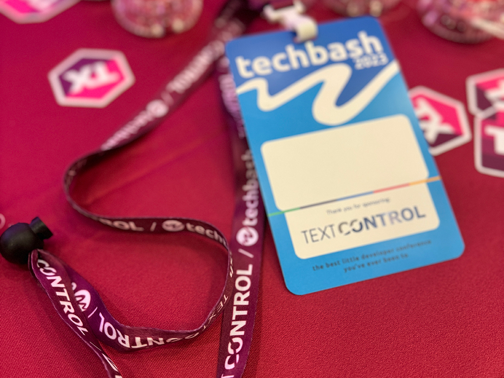 Text Control TechBash 2023