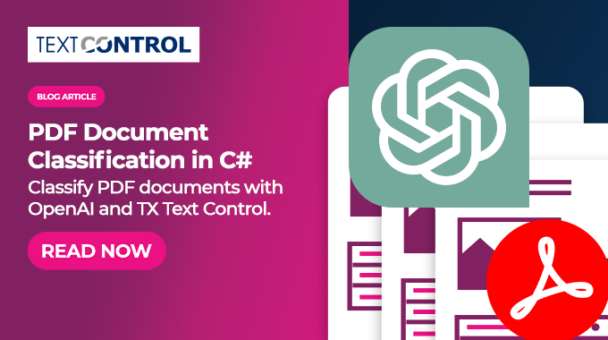 Pdf Document Classification With Openai And Tx Text Control In C Pdf Document Classification With Openai And Tx Text Control In C