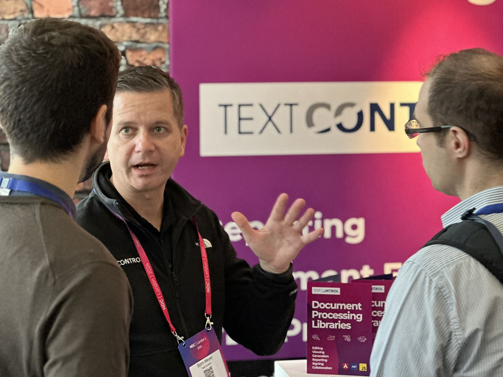 Text Control at NDC London 2024
