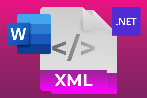 Read and Write Custom XML Parts in MS Word Office Open XML DOCX Files using .NET C#