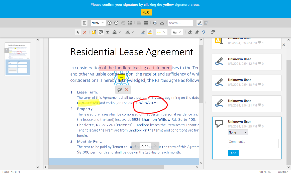 ASP.NET C# Document Viewer