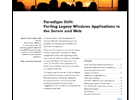 New Paper: Porting Legacy Windows Applications to the Server and Web