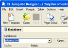 TX Template Designer available online