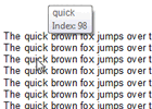 New Sample: Getting the word at the current mouse position