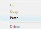 Load the content of the clipboard into TX Text Control