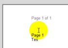 New sample: Processing MS Word compatible page number fields