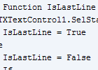 How to get the last line in TX Text Control ActiveX