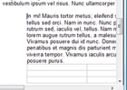 TX Text Control table indent alignment