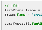 ID and Name properties for images and text frames