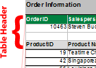TX Text Control 16.0: A deeper look at table headers