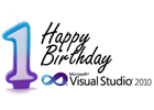 Happy 1st Birthday, Visual Studio 2010!