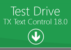 Test drive TX Text Control 18.0: Preview demo released