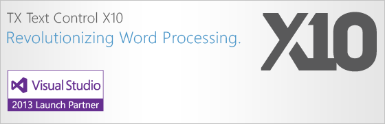 TX Text Control X20 - revolutionizing word processing