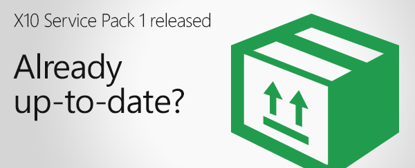 Service Packs for TX Text Control X10 and X9 released