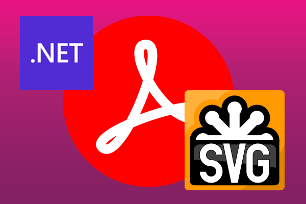 Adding SVG Graphics to PDF Documents in C# .NET