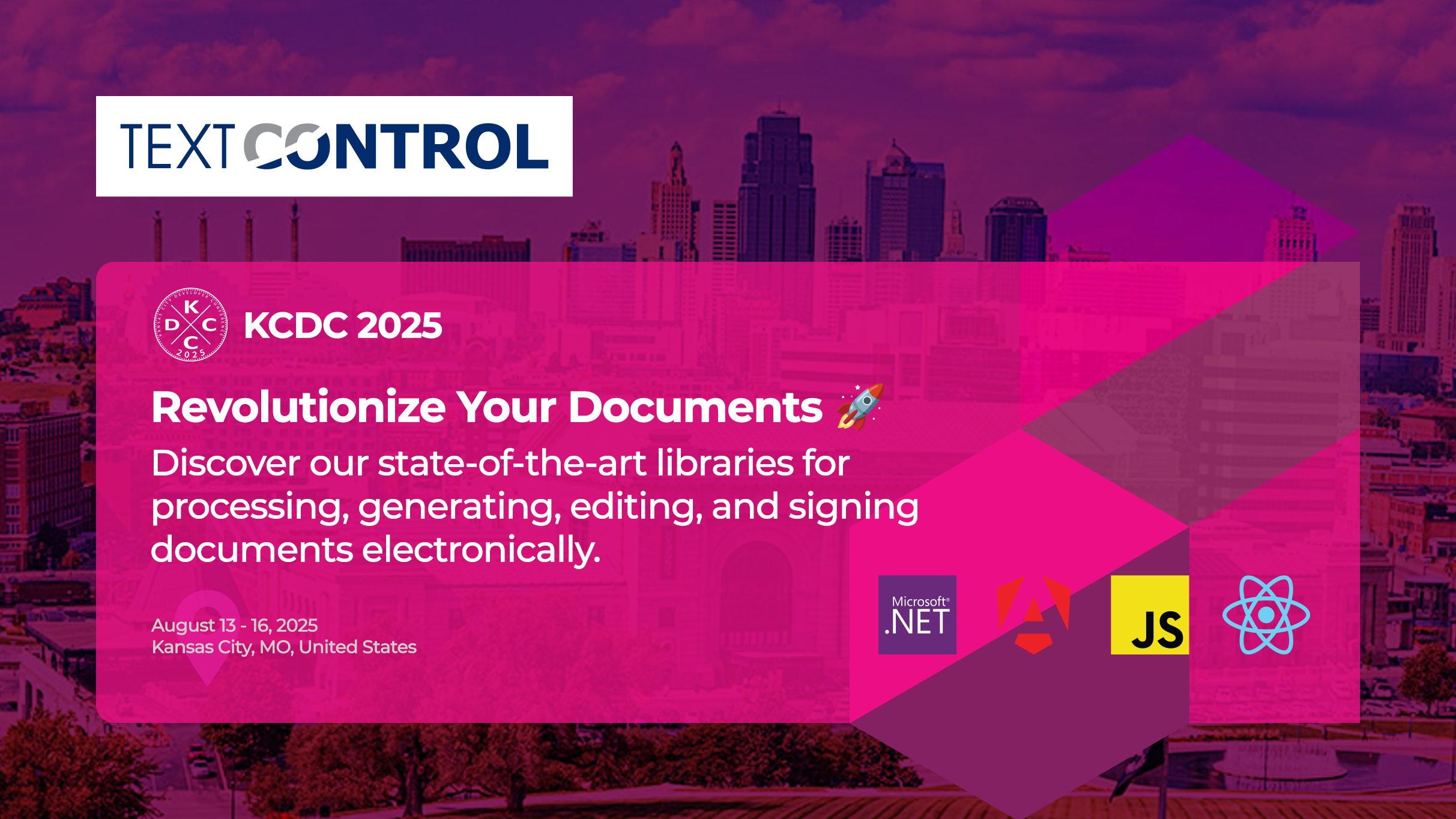 Text Control at KCDC 2025