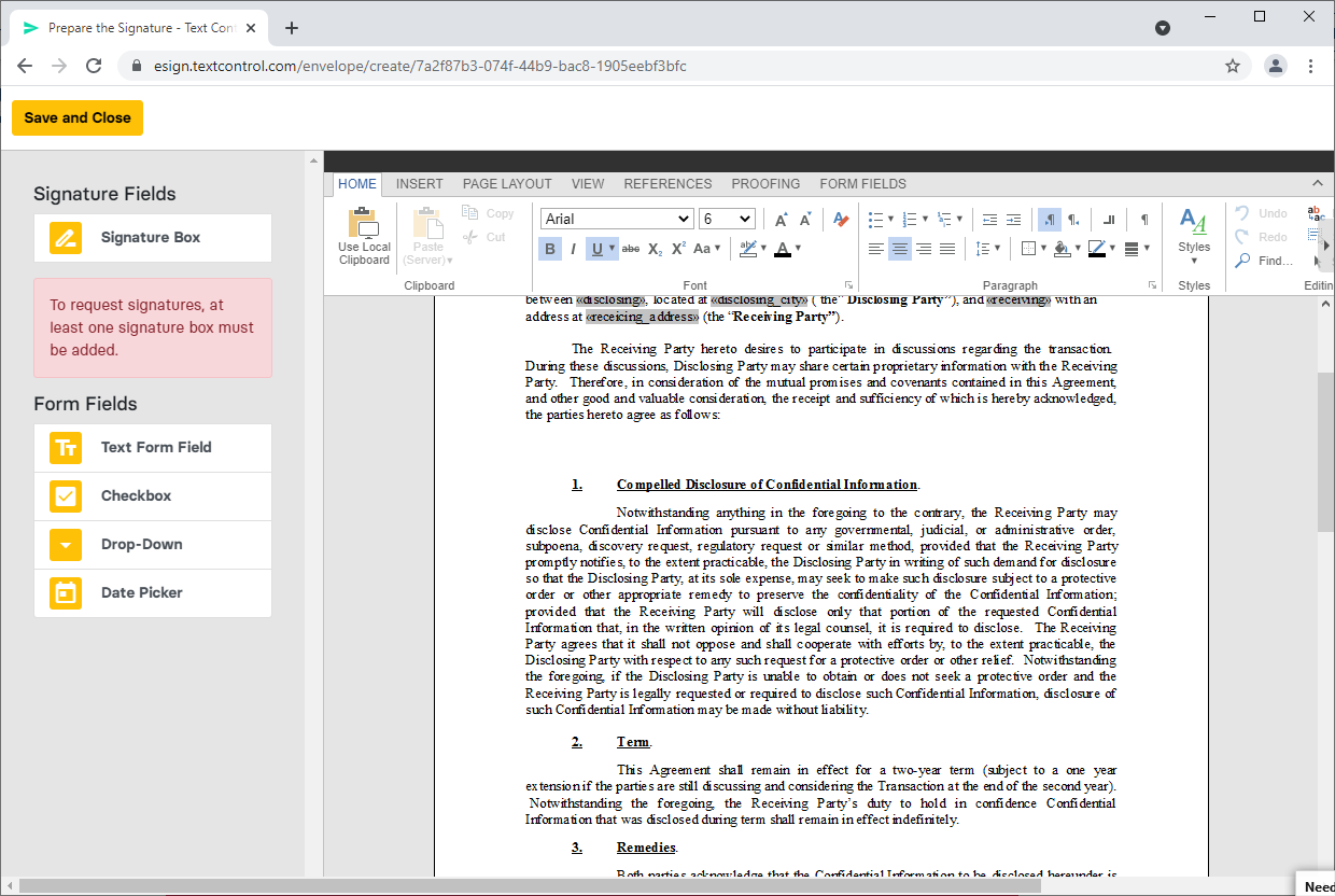 Agreement Designer Agreement Designer