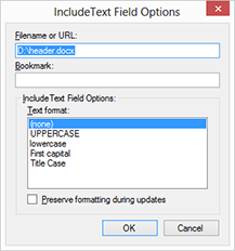 Using sub-templates in Text Control Reporting