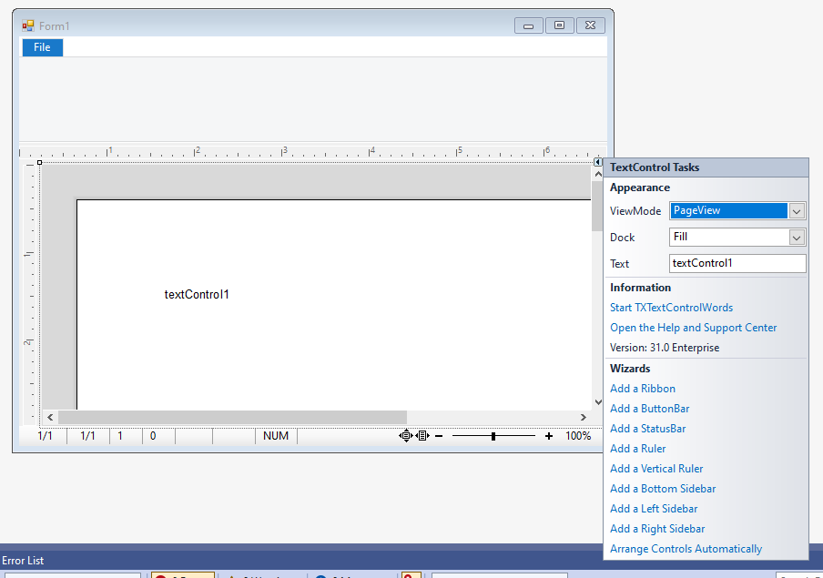 Windows Forms Windows Forms