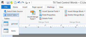 Open the data source Open the data source