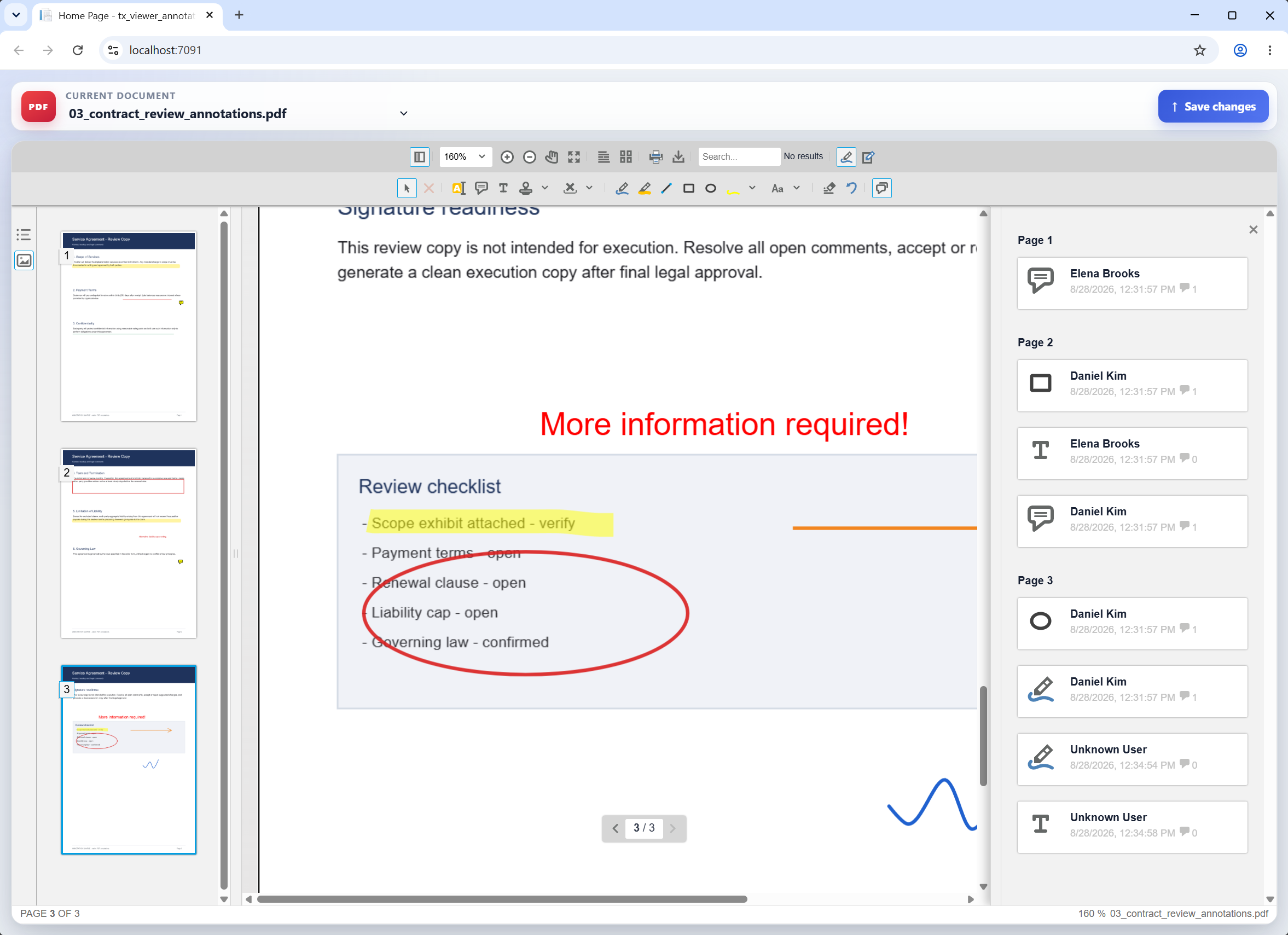 Text Control Viewer Annotations Text Control Viewer Annotations