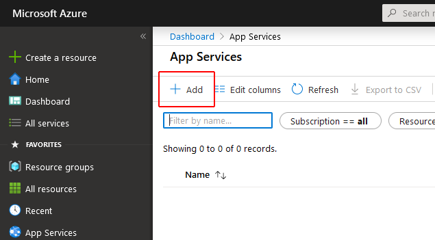 App Service App Service