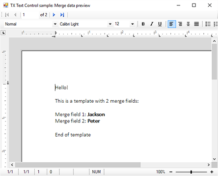 Windows Forms: Preview mail merge results with the BindingNavigator and a BindingSource Windows Forms: Preview mail merge results with the BindingNavigator and a BindingSource