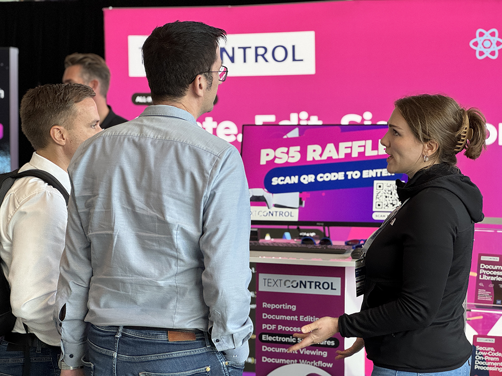 Text Control at BASTA! 2025 in Mainz Text Control at BASTA! 2025 in Mainz