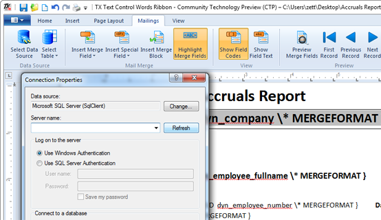 TX Text Control mail merge TX Text Control mail merge