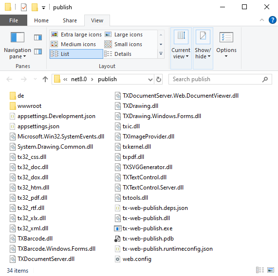 Deploying Applications with TX Text Control