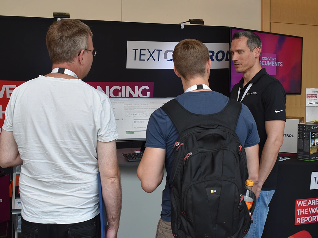 Text Control at DWX 2019 Text Control at DWX 2019