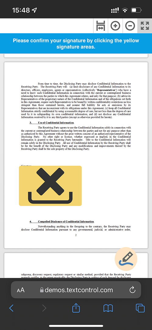TX Text Control DocumentViewer