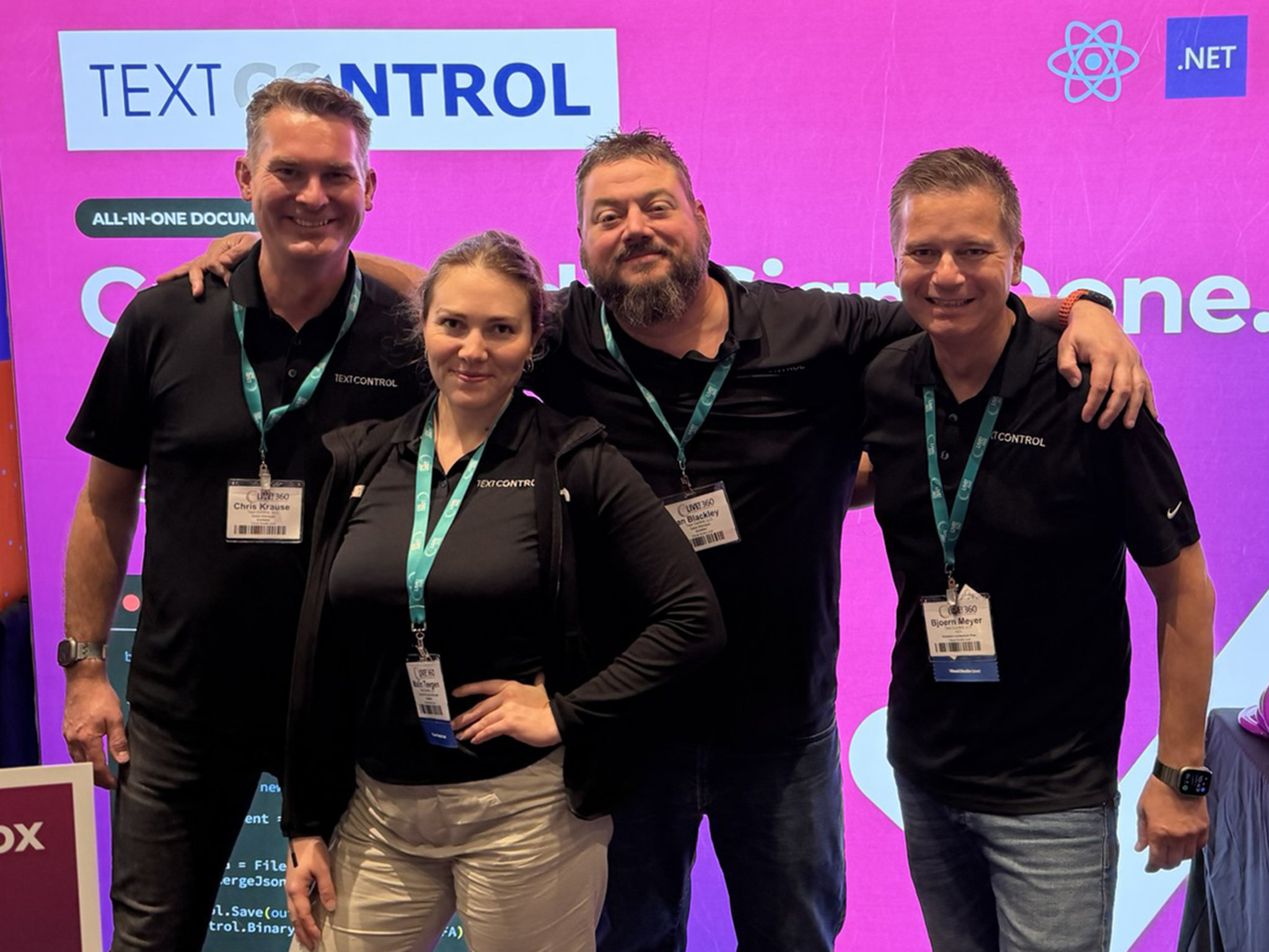 Text Control Conference Booths 2025 Text Control Conference Booths 2025