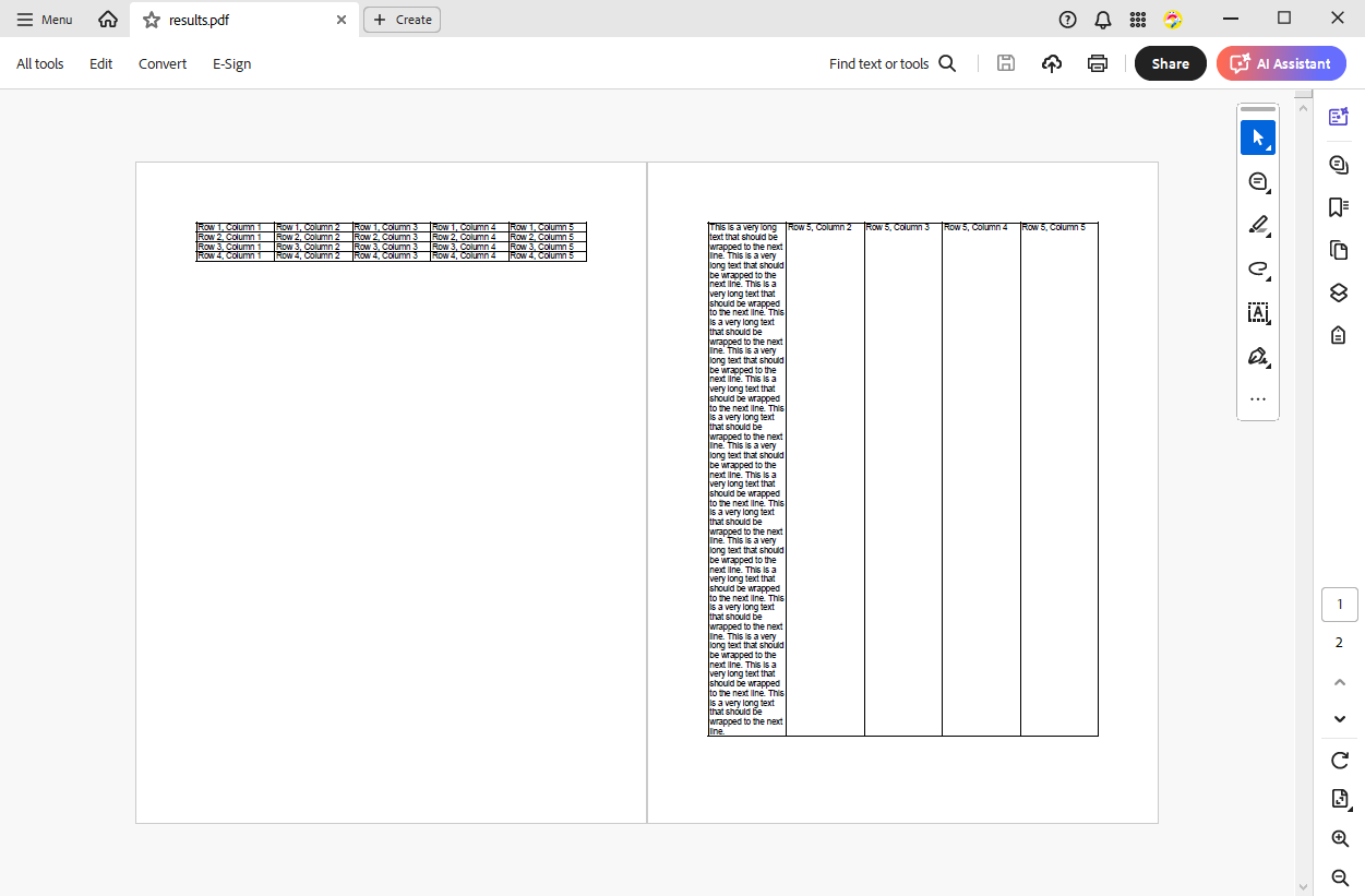 Tables in TX Text Control Tables in TX Text Control