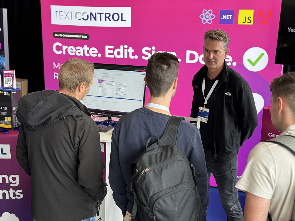 Text Control at BASTA! 2025 in Mainz Text Control at BASTA! 2025 in Mainz