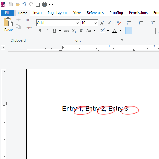 MailMerge event order