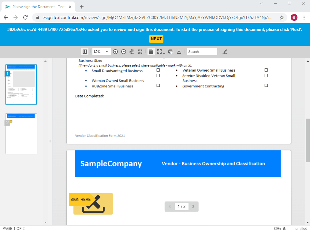 Electronic signatures Electronic signatures